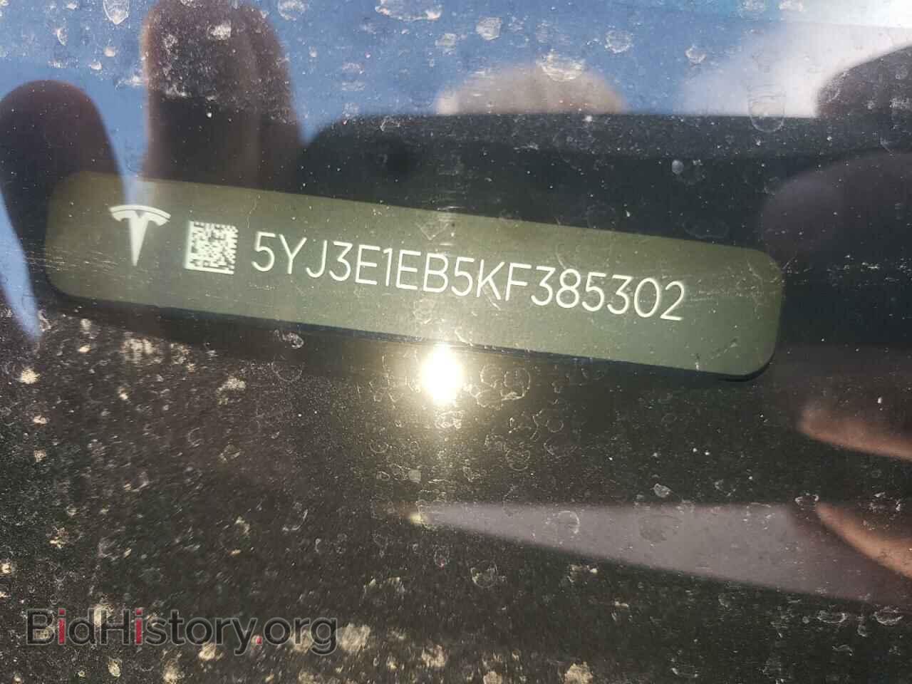 2019 TESLA MODEL 3 - VIN: 5YJ3E1EB5KF385302 - Photo 12