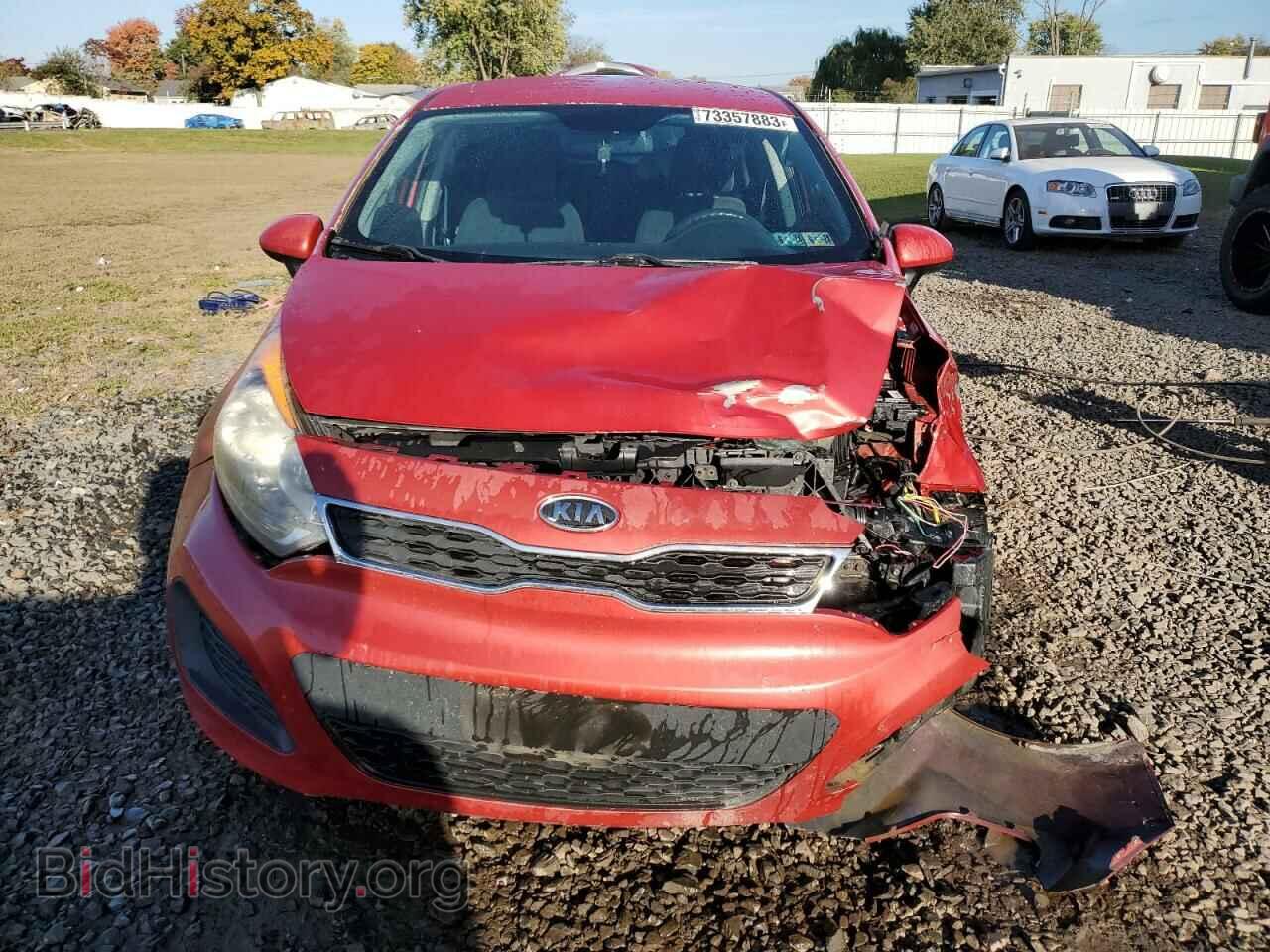 2012 KIA RIO - VIN: KNADN5A31C6011368 - Фото 5
