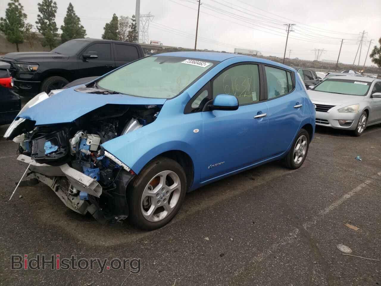 Photo JN1AZ0CP8CT025172 - NISSAN LEAF 2012