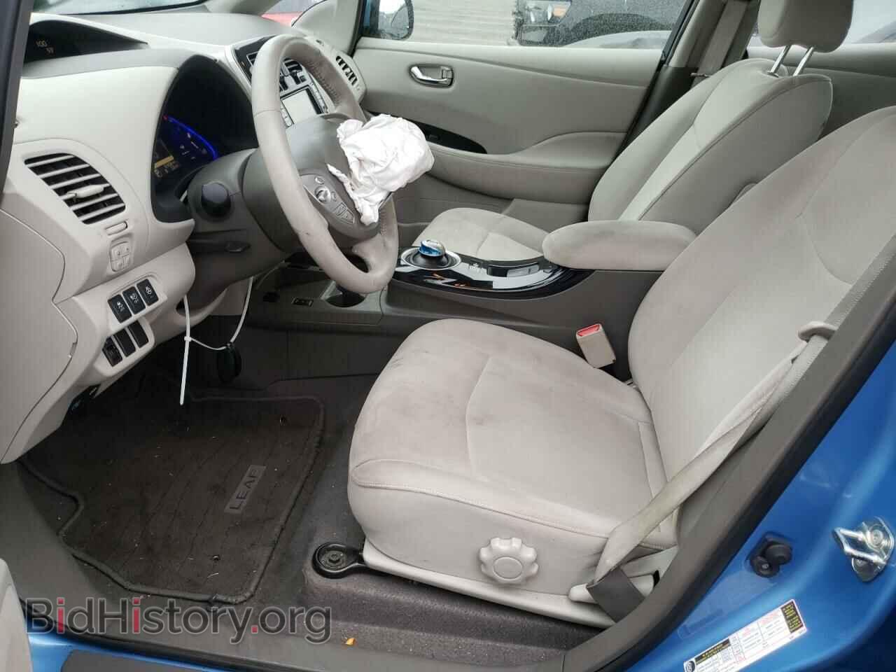 2012 NISSAN LEAF - VIN: JN1AZ0CP8CT025172 - Фото 7