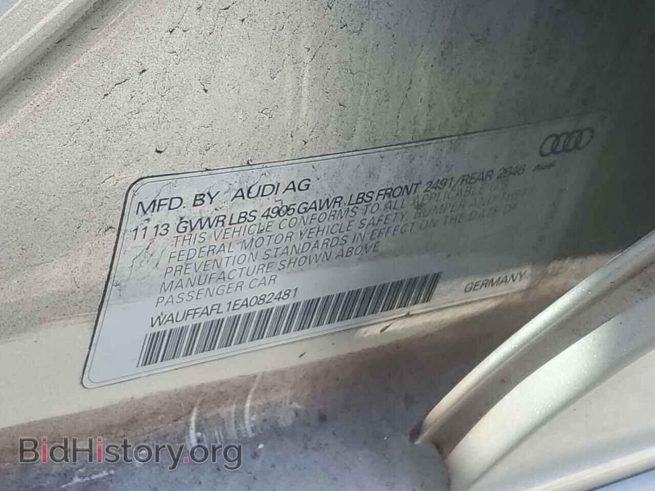 2014 AUDI A4 - VIN: WAUFFAFL1EA082481 - Photo 12
