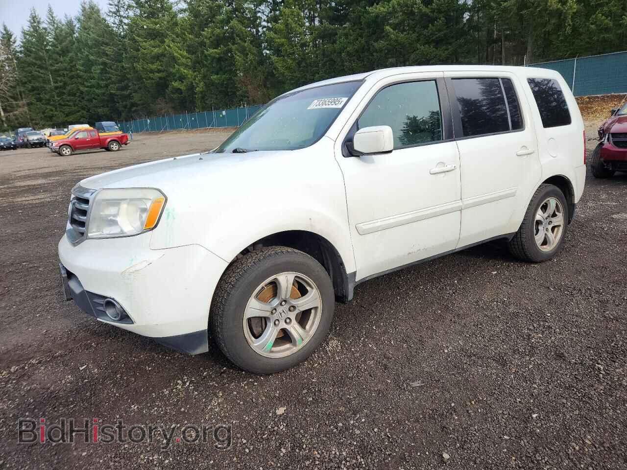 Photo 5FNYF4H52CB035394 - HONDA PILOT 2012