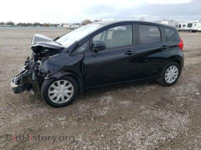 2014 Nissan VERSA Versa Note, черный — VIN 3N1CE2CP8EL397084, Copart