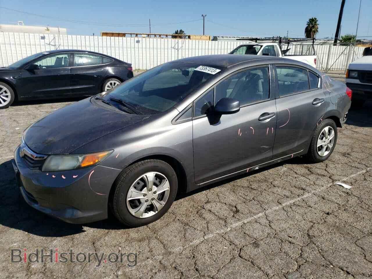 Фотография 2HGFB2F55CH546023 - HONDA CIVIC 2012