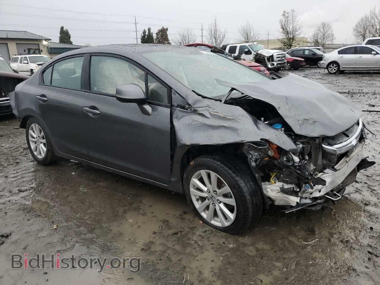 2012 HONDA CIVIC - VIN: 19XFB2F83CE385174 - Фото 4
