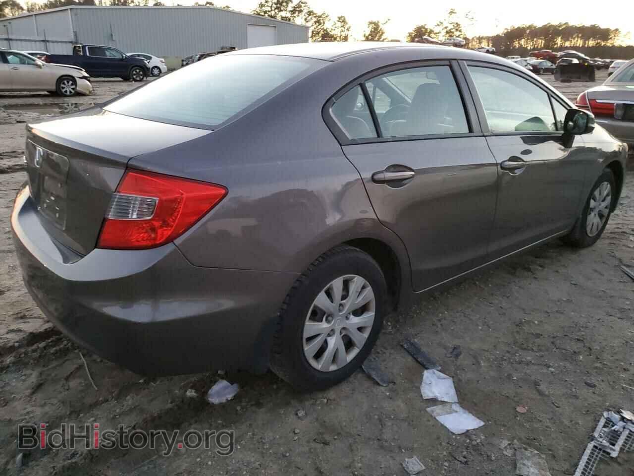 2012 HONDA CIVIC - VIN: 19XFB2F57CE365970 - Фото 3