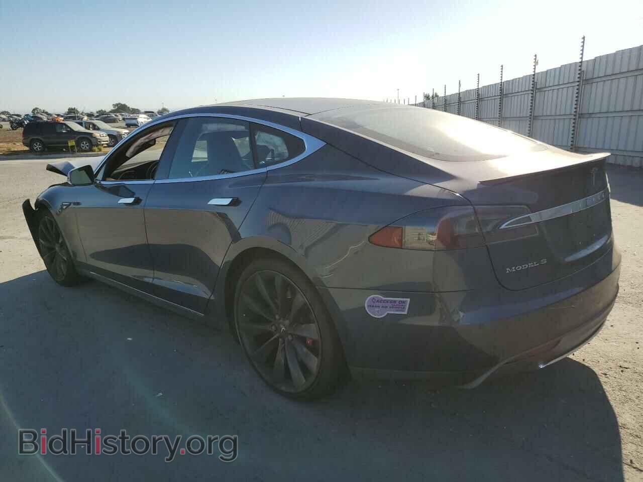 2014 TESLA MODEL S - VIN: 5YJSA1H29EFP62771 - Фото 2