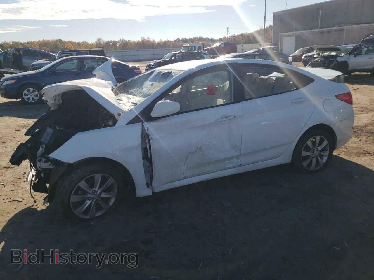 Фотография KMHCU4AE5EU605775 - HYUNDAI ACCENT 2014