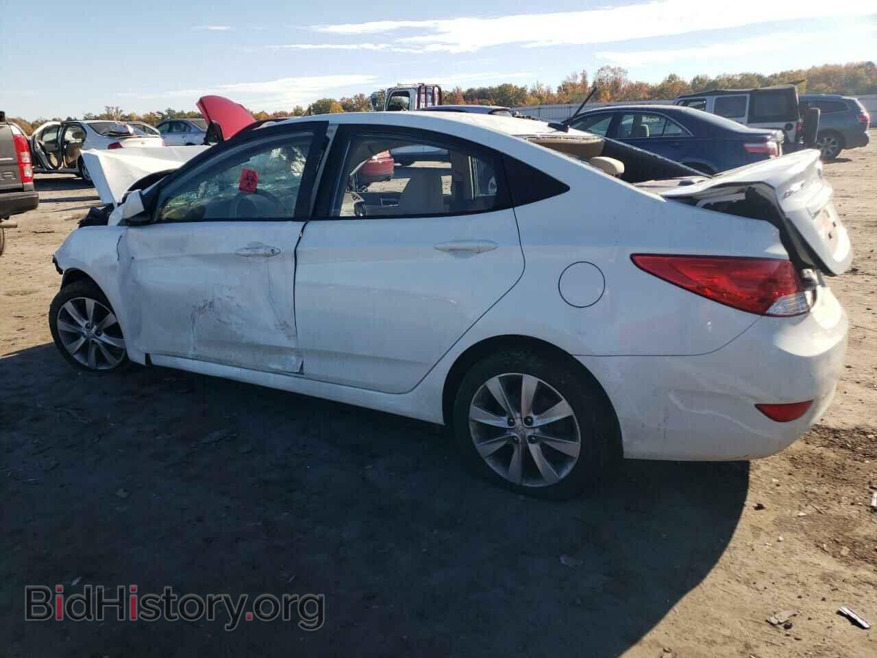 2014 HYUNDAI ACCENT - VIN: KMHCU4AE5EU605775 - Фото 2