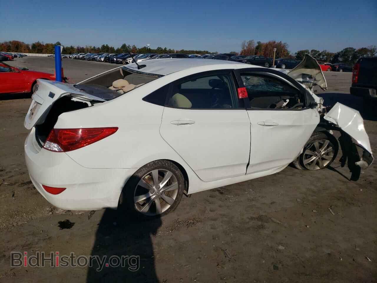 2014 HYUNDAI ACCENT - VIN: KMHCU4AE5EU605775 - Фото 3