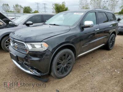 2014 Dodge DURANGO Citadel, черный — VIN 1C4RDJEG3EC593057, Copart