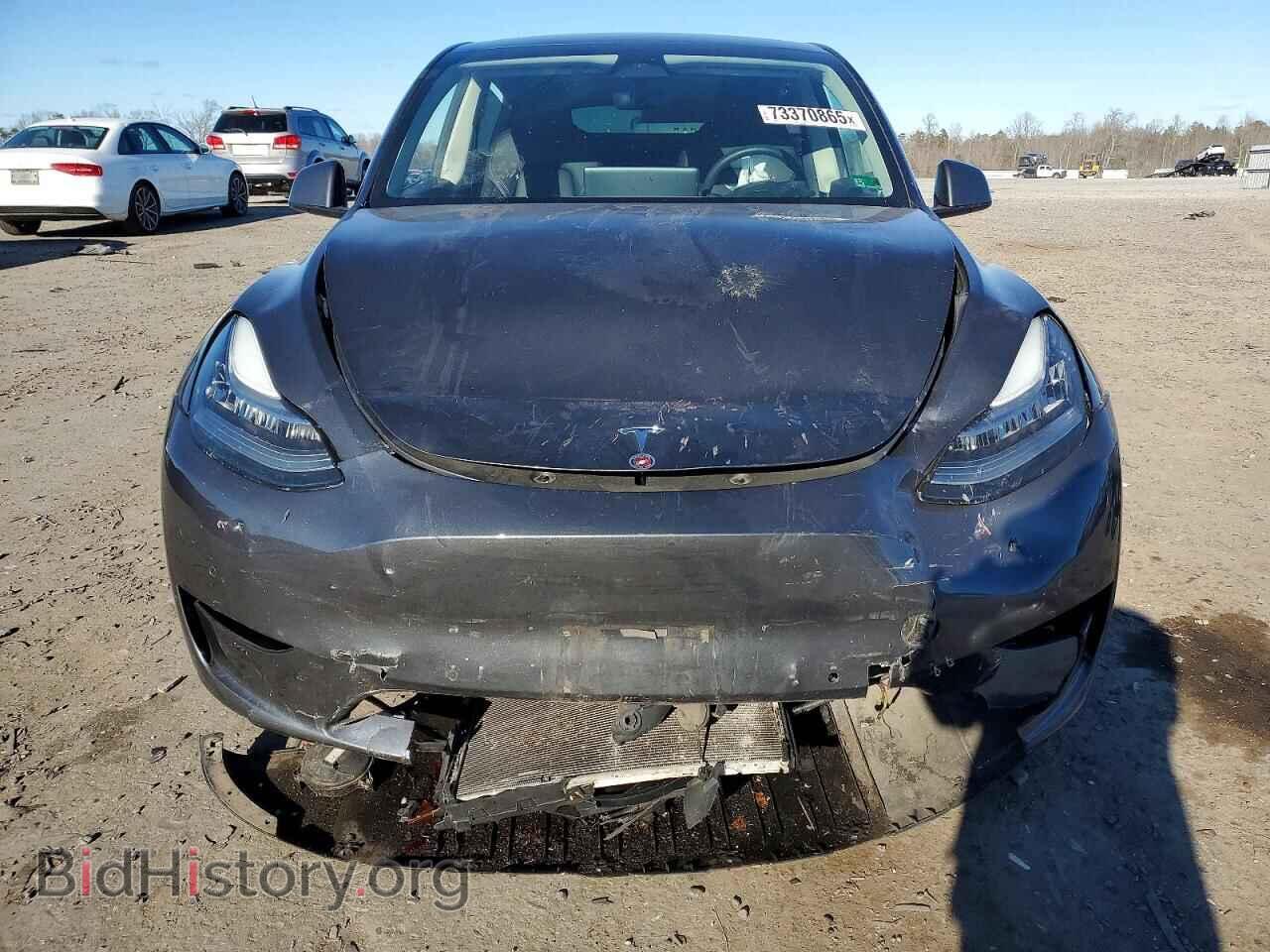 2022 TESLA MODEL Y - VIN: 7SAYGDEE8NA008527 - Фото 5