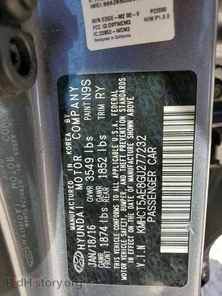 2016 HYUNDAI ACCENT - VIN: KMHCT5AE8GU277232 - Фото 12