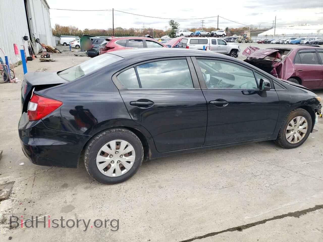 2012 HONDA CIVIC - VIN: 2HGFB2F54CH329417 - Фото 3