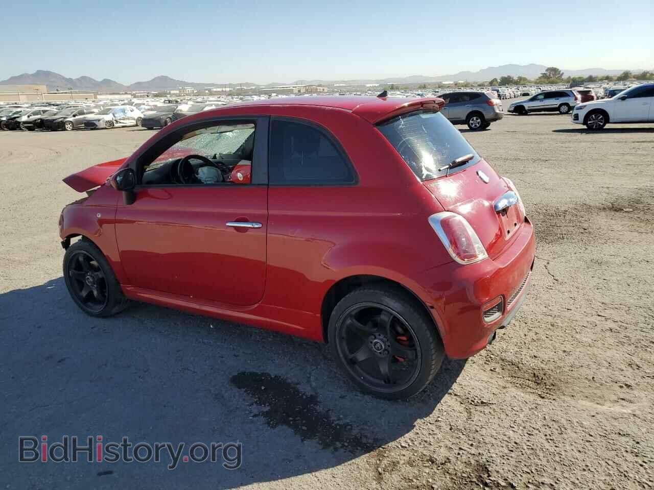 2013 FIAT 500 - VIN: 3C3CFFBR3DT515548 - Фото 2
