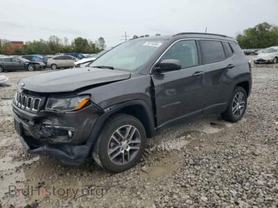 2020 Jeep COMPASS Latitude, серый — VIN 3C4NJDBB7LT234491, Copart