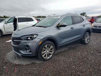 2021 Buick ENCORE Essence, gray — VIN KL4MMGSL7MB166316, Copart