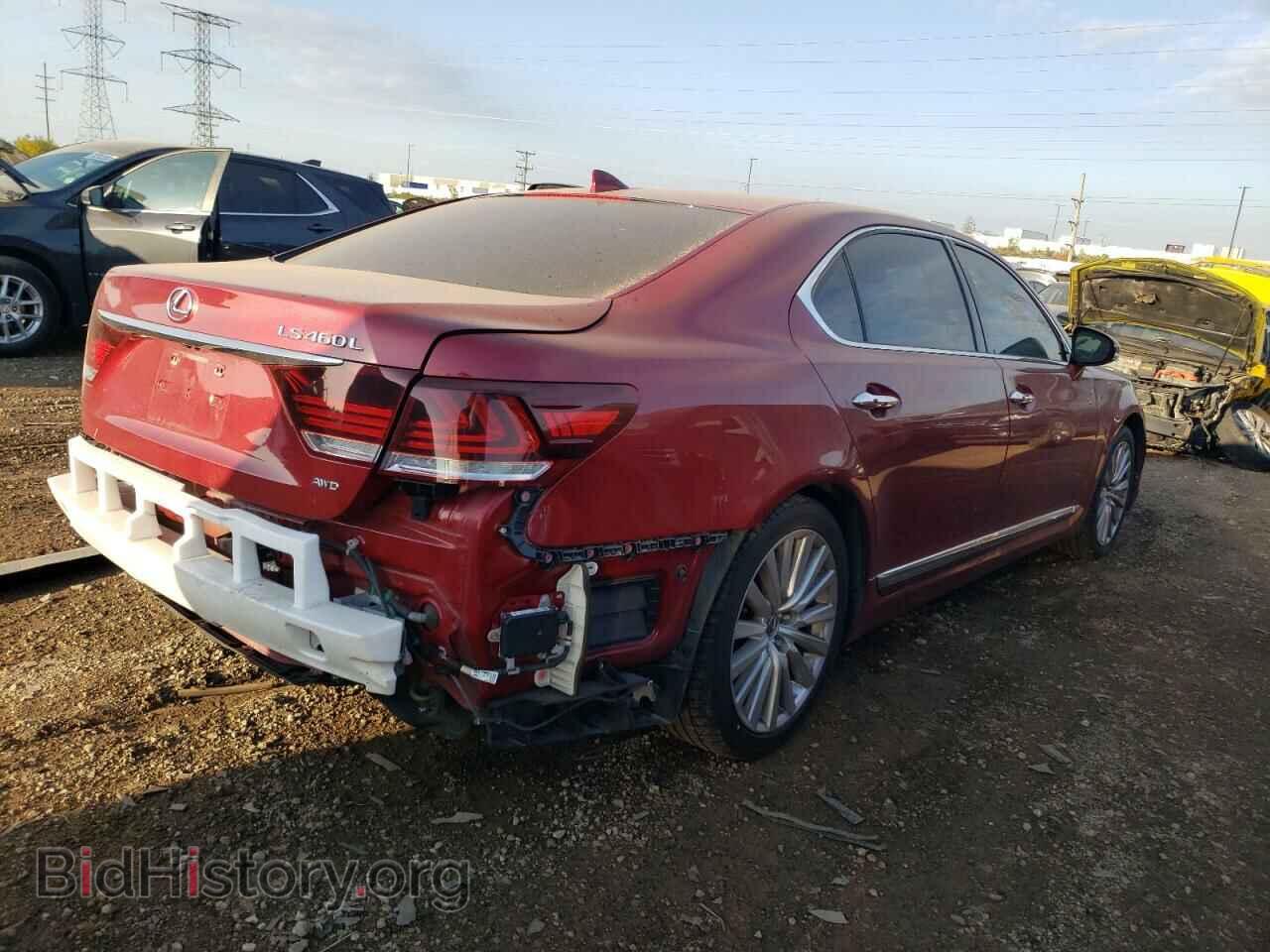 2014 LEXUS LS460 - VIN: JTHDL5EF1E5006370 - Фото 3