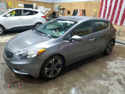 2016 Kia FORTE Forte EX, gray — VIN KNAFX5A83G5628331, Copart