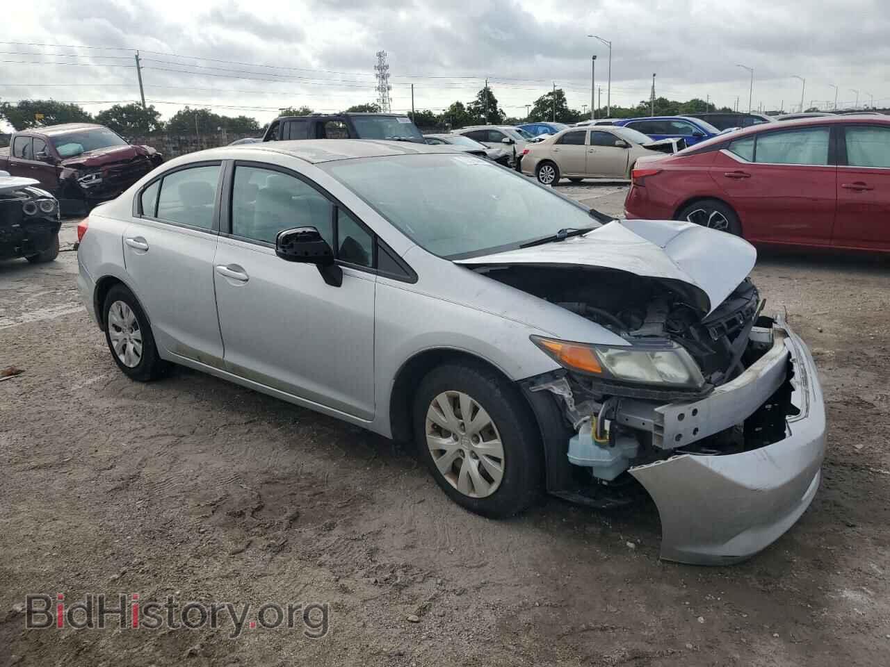 2012 HONDA CIVIC - VIN: 2HGFB2F57CH573935 - Фото 4