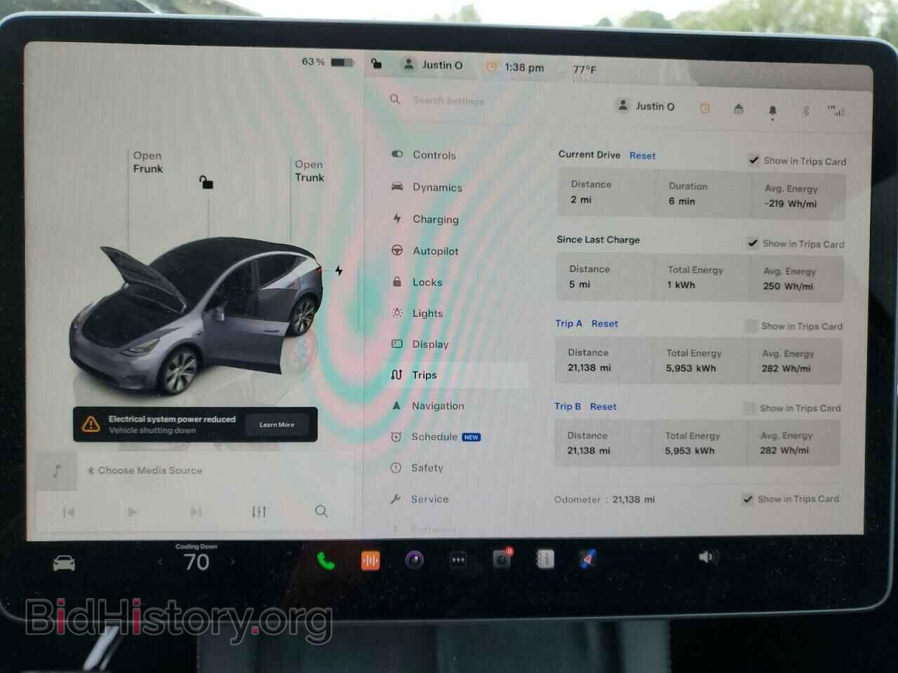 2023 TESLA MODEL Y - VIN: 7SAYGDEE5PF861473 - Photo 9