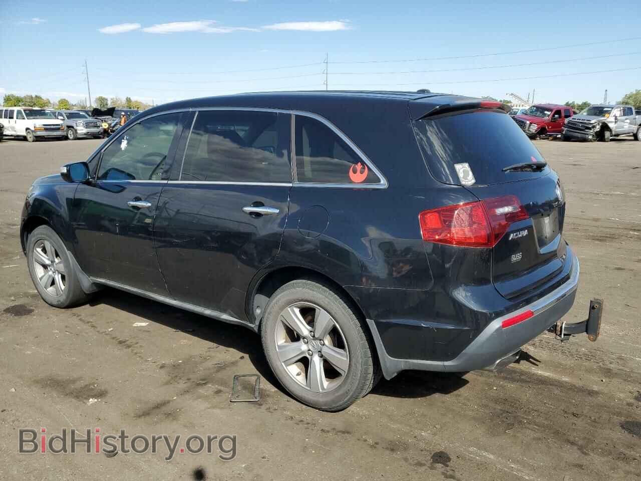 2012 ACURA MDX - VIN: 2HNYD2H49CH524154 - Фото 2
