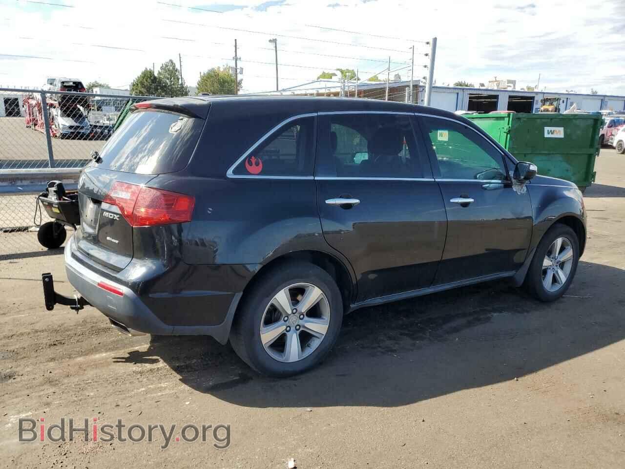 2012 ACURA MDX - VIN: 2HNYD2H49CH524154 - Фото 3