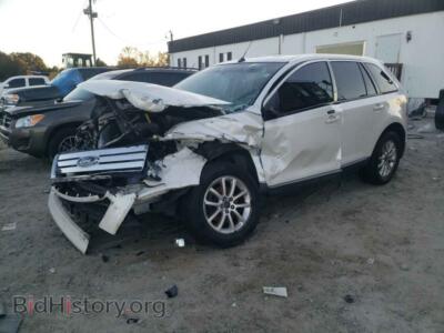 2010 Ford EDGE SEL, white — VIN 2FMDK3JC3ABA97311, Copart
