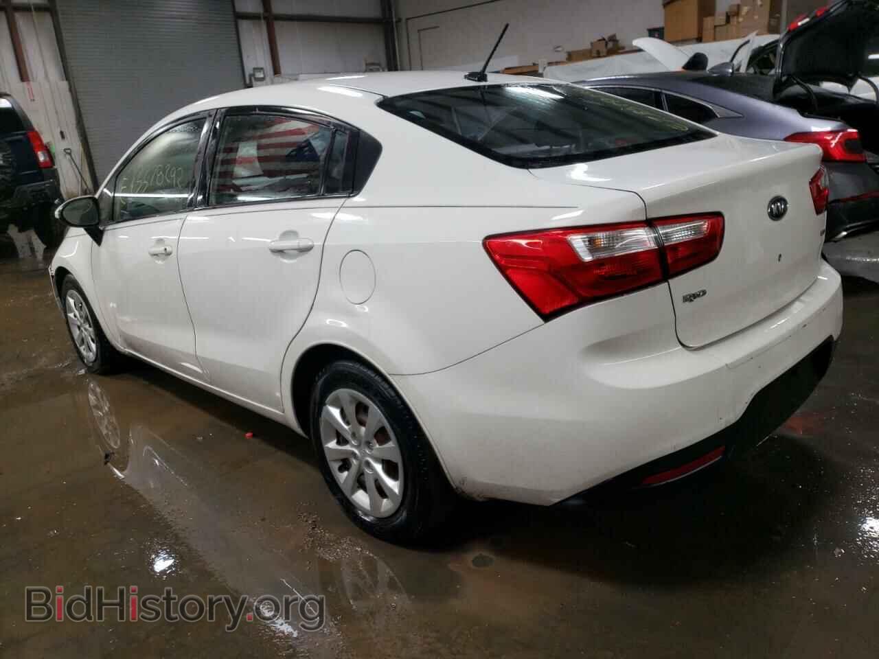 2012 KIA RIO - VIN: KNADM4A32C6072841 - Фото 2