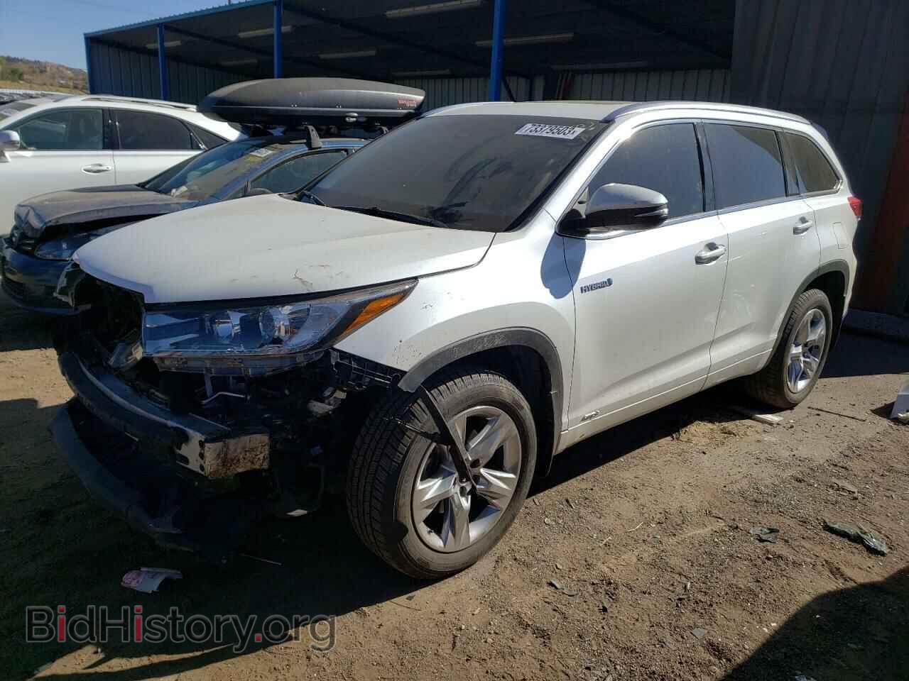 Фотография 5TDDGRFH7HS036291 - TOYOTA HIGHLANDER 2017