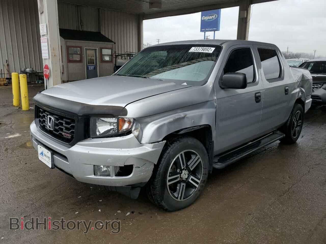 Photo 5FPYK1F79CB456132 - HONDA RIDGELINE 2012