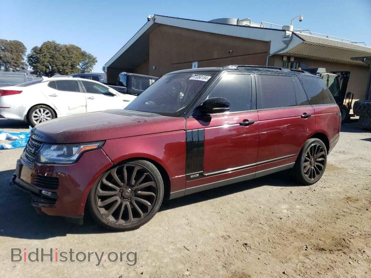 Фотография SALGS5FE5HA363336 - LAND ROVER RANGEROVER 2017