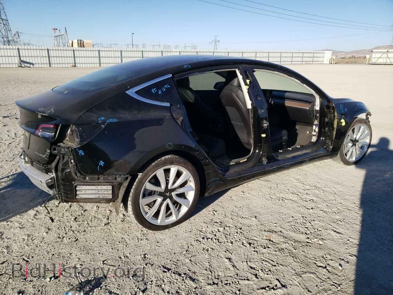 2019 TESLA MODEL 3 - VIN: 5YJ3E1EB5KF433655 - Фото 3