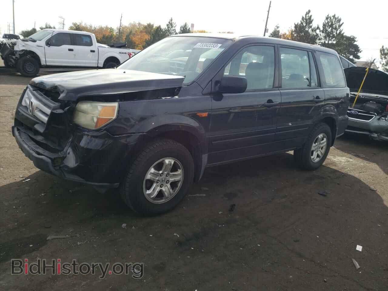 Photo 5FNYF18136B011928 - HONDA PILOT 2006