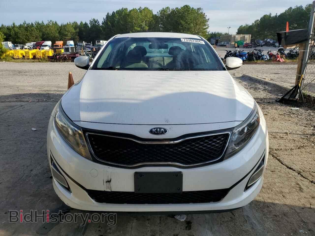 2015 KIA OPTIMA - VIN: KNAGM4A70F5663728 - Фото 5