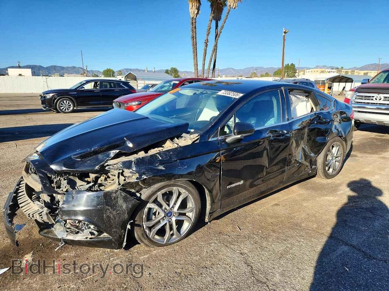 Photo 3FA6P0LU8HR299971 - FORD FUSION 2017