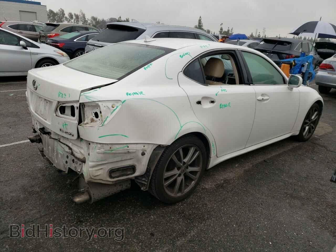 2008 LEXUS IS - VIN: JTHBK262582072852 - Фото 3