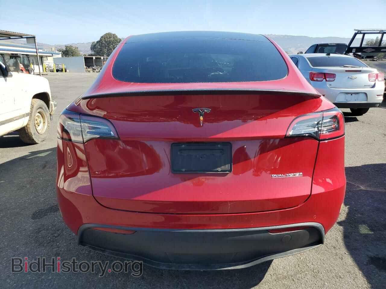 2022 TESLA MODEL Y - VIN: 7SAYGDEF2NF397189 - Фото 6