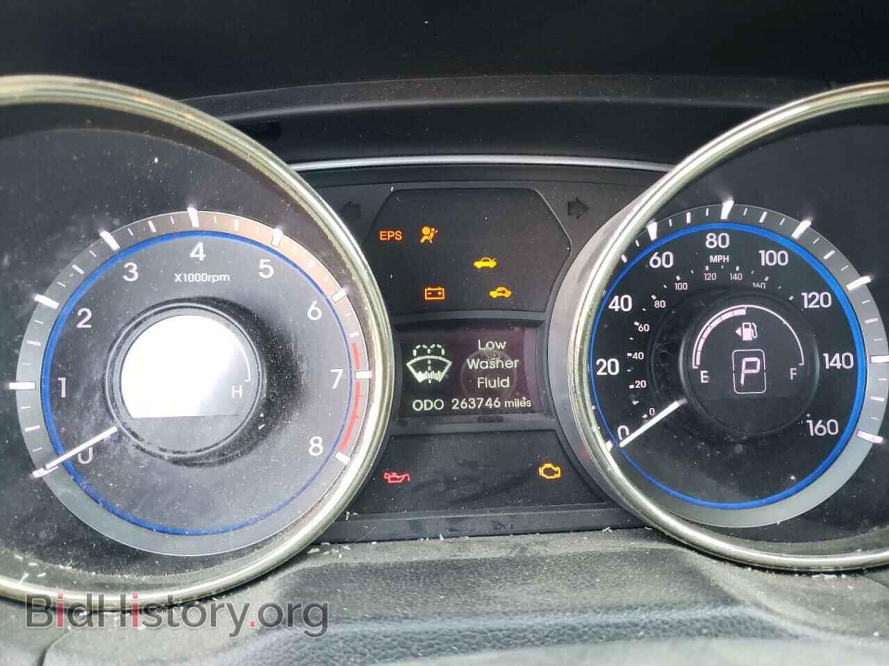 2012 HYUNDAI SONATA - VIN: 5NPEC4AC7CH503383 - Фото 9