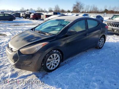 2013 Hyundai ELANTRA GLS, black — VIN 5NPDH4AE7DH302843, Copart