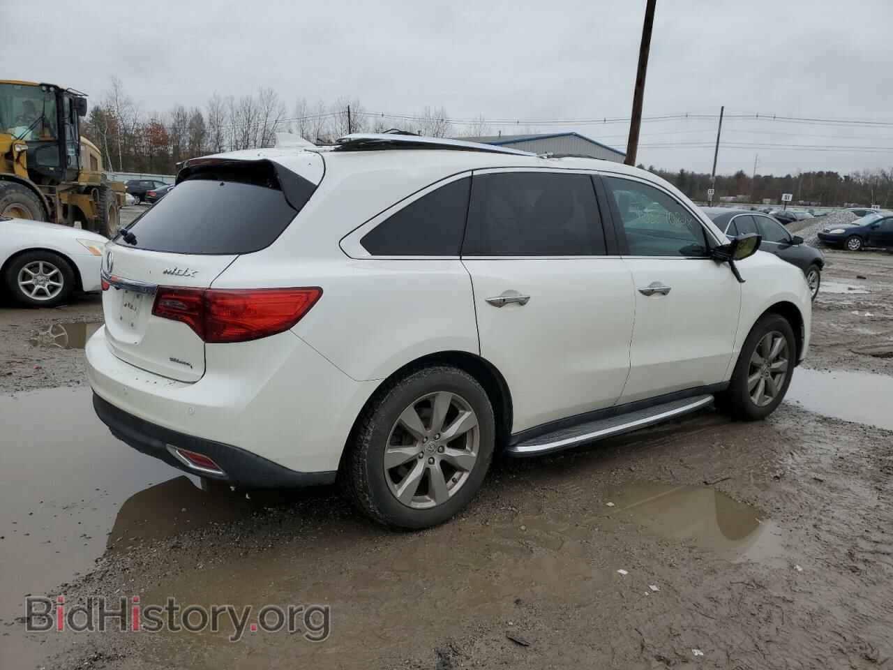 2014 ACURA MDX - VIN: 5FRYD4H84EB015049 - Фото 3