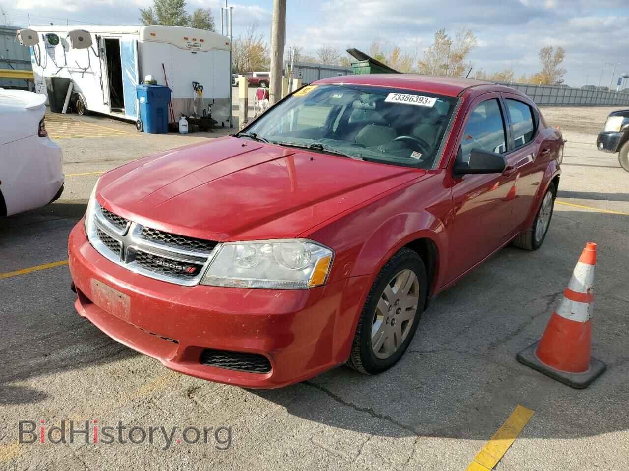 Photo 1C3CDZAB2EN160319 - DODGE AVENGER 2014