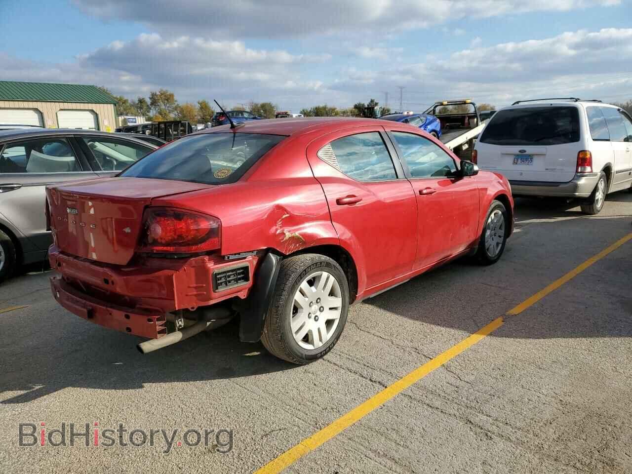 2014 DODGE AVENGER - VIN: 1C3CDZAB2EN160319 - Фото 3