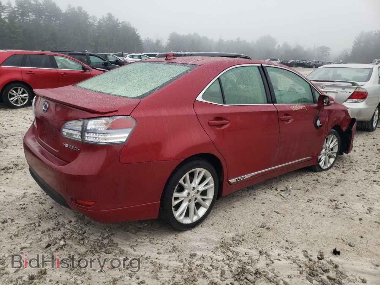 2010 LEXUS HS - VIN: JTHBB1BA4A2021940 - Фото 3