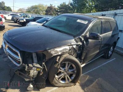 2013 Dodge DURANGO SXT, black — VIN 1C4RDJAG9DC673063, Copart