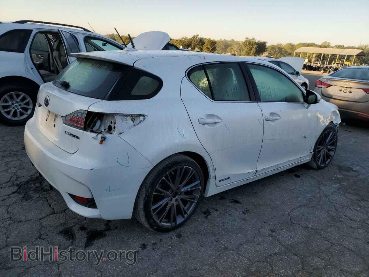 2013 LEXUS CT 200 - VIN: JTHKD5BH6D2154587 - Фото 3
