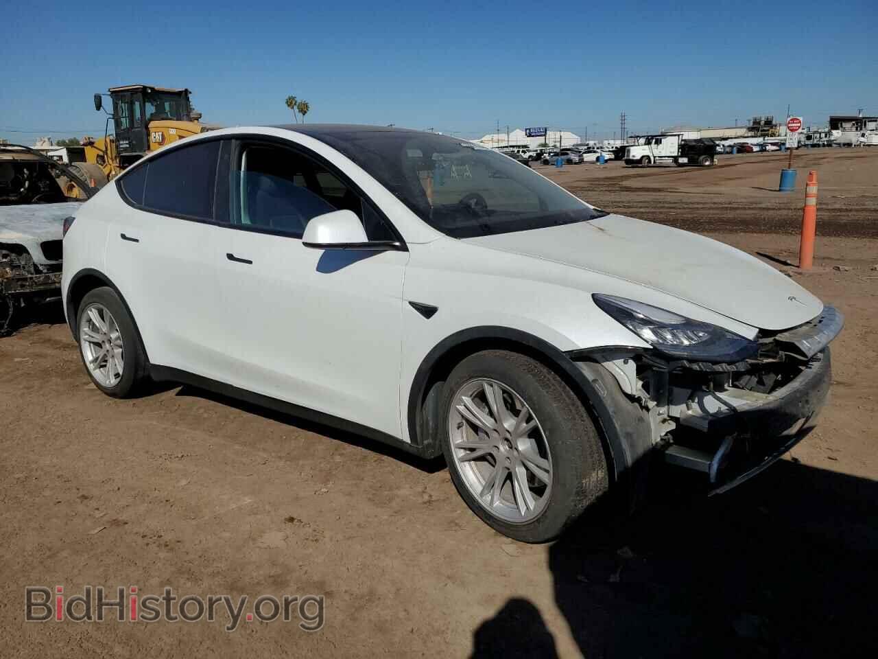2021 TESLA MODEL Y - VIN: 5YJYGAEE9MF286754 - Фото 4