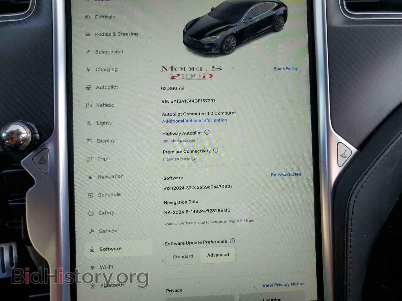 2016 TESLA MODEL S - VIN: 5YJSA1E44GF157291 - Фото 9