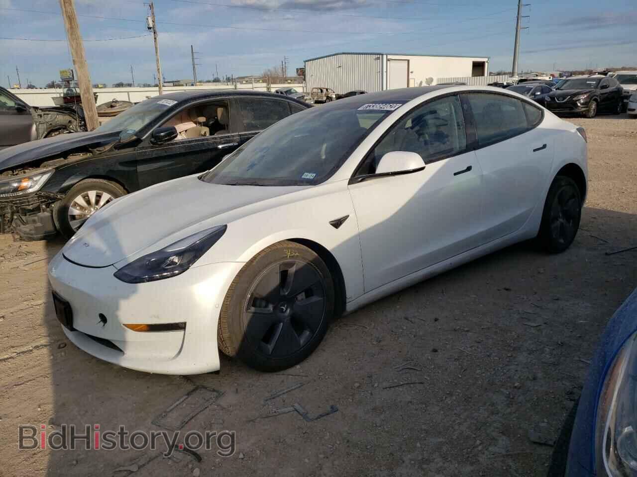 Photo 5YJ3E1EB2NF288787 - TESLA MODEL 3 2022
