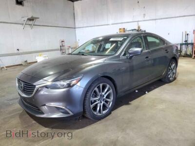 2017 Mazda 6 Grand Touring, серый — VIN JM1GL1W58H1123520, Copart